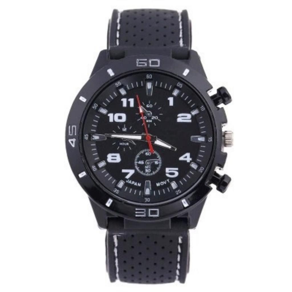 Men's Waterproof Luminous Running Alarm Clock Watch