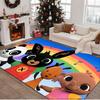 1PC rug Rainbow Bing Friends Singing Carpet, Chair Rug,Area Rug for Office Bedroom living rooms bedroom, Doormat decor Christmas fan gifts