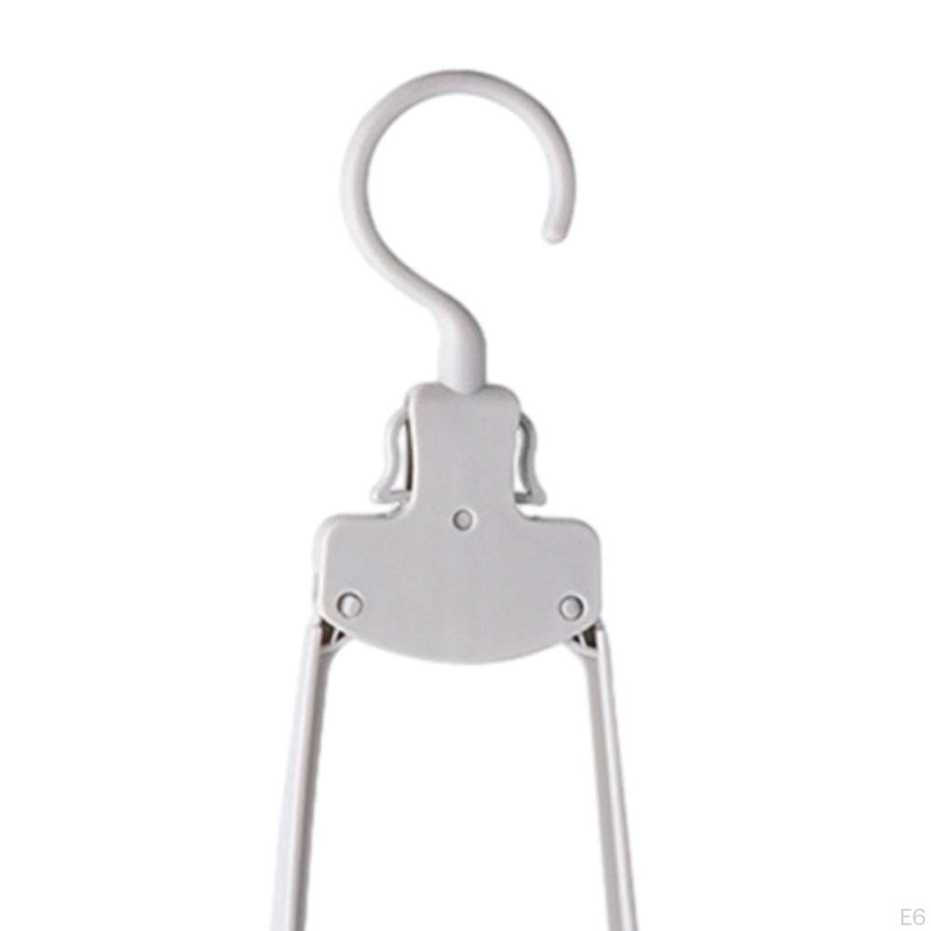 Foldable Travel Hanger, Collapsible Hanger Portable Folding Clothes Hangers for