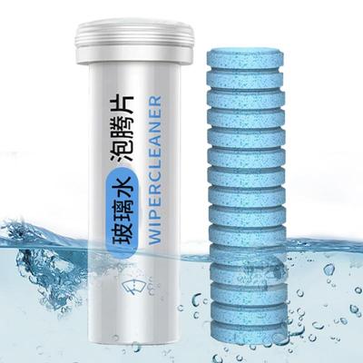 Car Windshield Cleaning Tablets 15PCS Solid Effervescent Tablets Car Window Cleaner Household Glass Cleaner