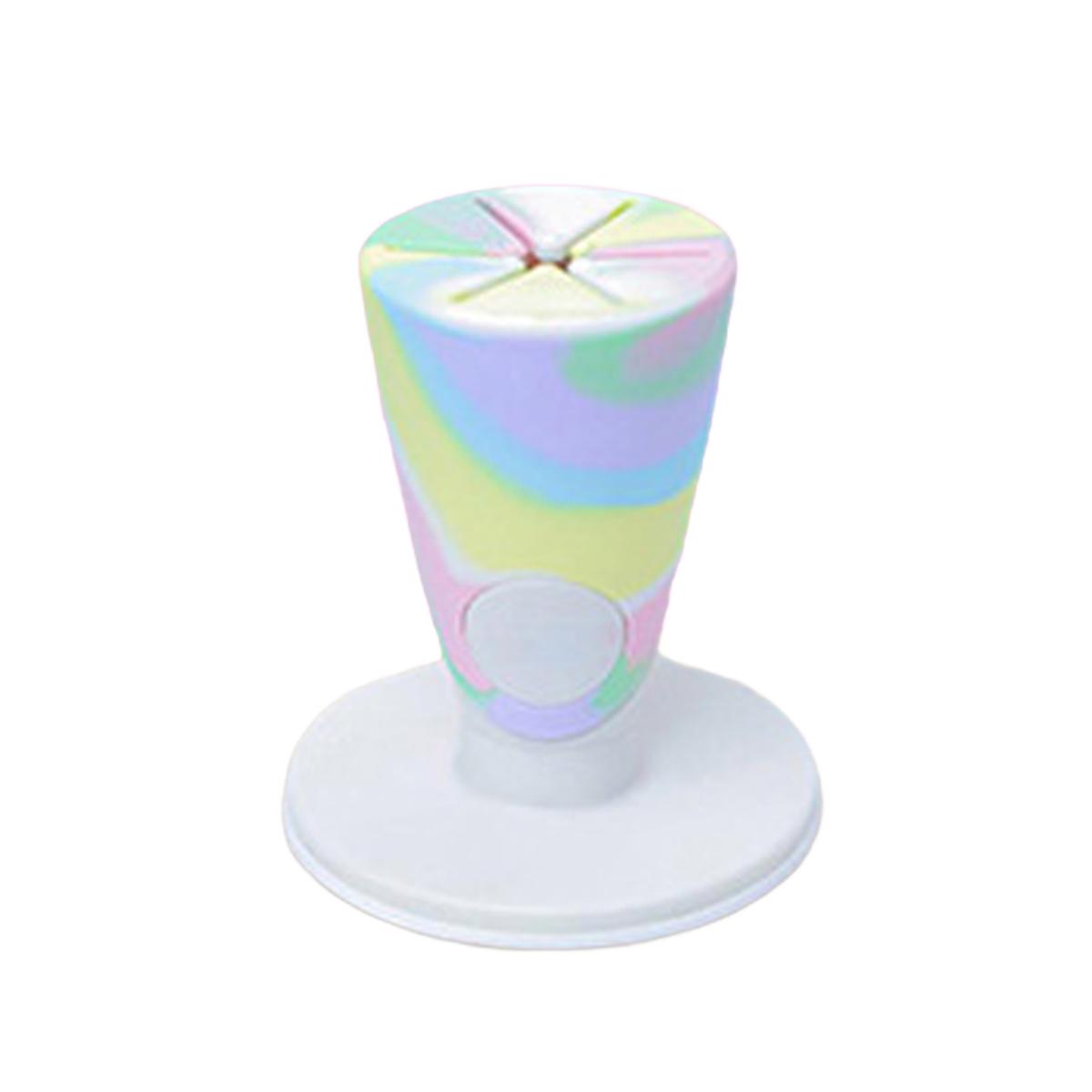 

Держатель для флакона с лаком для ногтей, ручка и наконечник, подставка с защитой от проливания для покраски ногтей, инструменты для дизайна ногтей, аксессуары для маникюра и педикюра