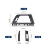 51459249114 LHD Left Vent Trim Strip Car Dashboard AC Air Outlet Decoration Cover for BMW 3 Series F35 2012-2018