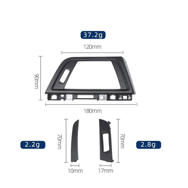 51459249114 LHD Left Vent Trim Strip Car Dashboard AC Air Outlet Decoration Cover for BMW 3 Series F35 2012-2018