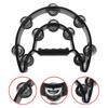 Musical Orff Tambourine Educational Hand Ring Tambourine Half Moon Handbell  Musical Enlightenment
