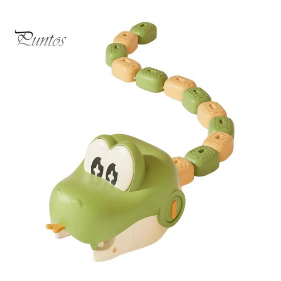 Two Player Battle Snake Toy 1/2 Sets RC Electric Magnetic Toy, Remote Control Eating Itself with Magnet for Kids, Hands-Eye Coordination 2 Players