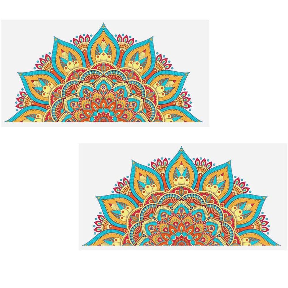 

Самоклеящиеся обои из ПВХ в форме мандалы для дома, декоративные для настенной росписи