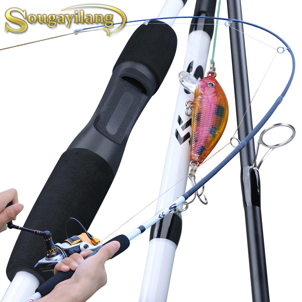 Spinning Rod 3Sections Portable Fishing Rod Ultralight Sea Rock Travel Rod Spinning Rods Casting Rod