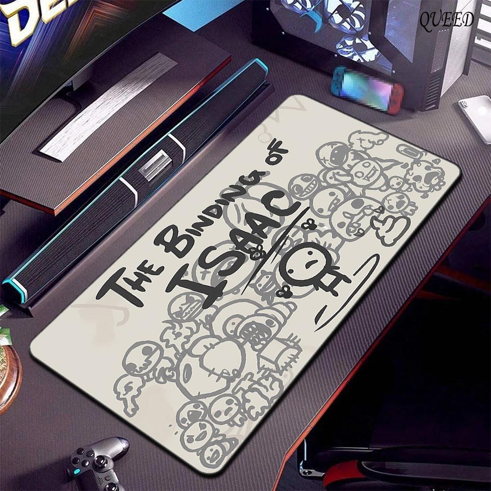 HD Print Rubber Non-slip Playmat Laptop Office Desk Mat Xxl Gaming Keyboard Mouse Pad The Binding Of Isaac Mausepads Accessories
