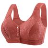 Plus Size Bra for Mature Women Front Closure Thin Tank Top Bra Wireless Comfortable Supportive Full Coverage Everyday Underwear