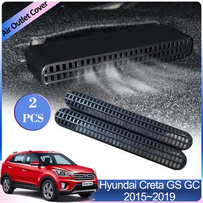 Capac de evacuare a aerului pentru Hyundai Creta Cantus GS GC 2015~2019 sub scaunele din spate, ventilație auto, accesorii interioare, ventilator aer condiționat