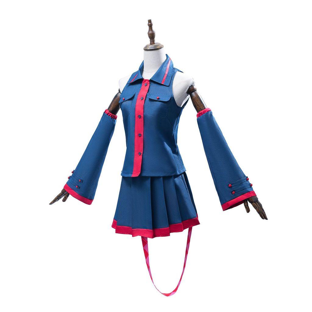 Hatsune Miku Game Theme Cosplay Costume For Halloween With Soft Fabric For Anime Role Play