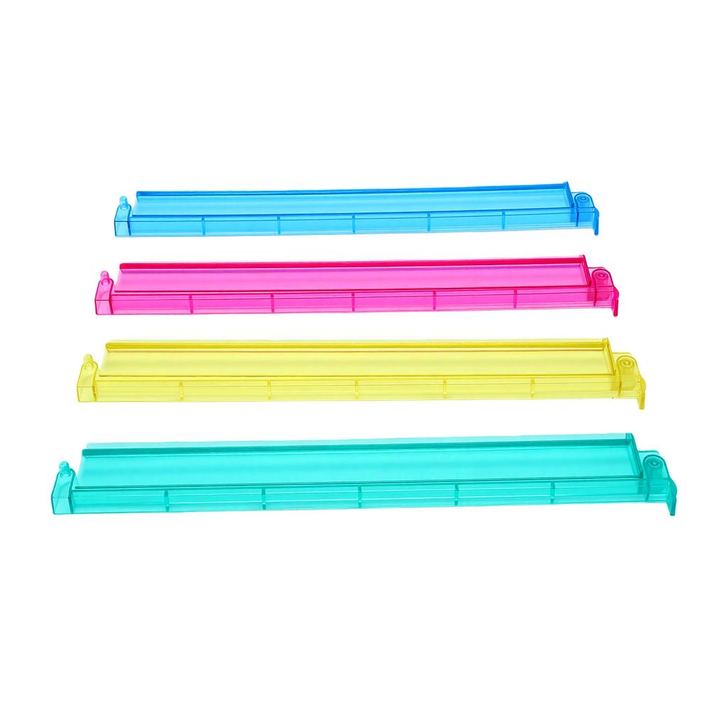 4PCS Mahjong Racks Non Slip User Friendly Acrylic Mahjong Tile Holder Stand for Family Gatherings