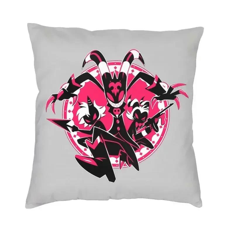 Fizzaroli Helluva Animiertes Horror-Musical Dekoration Kissenbezug Kissenbezug für Wohnzimmer