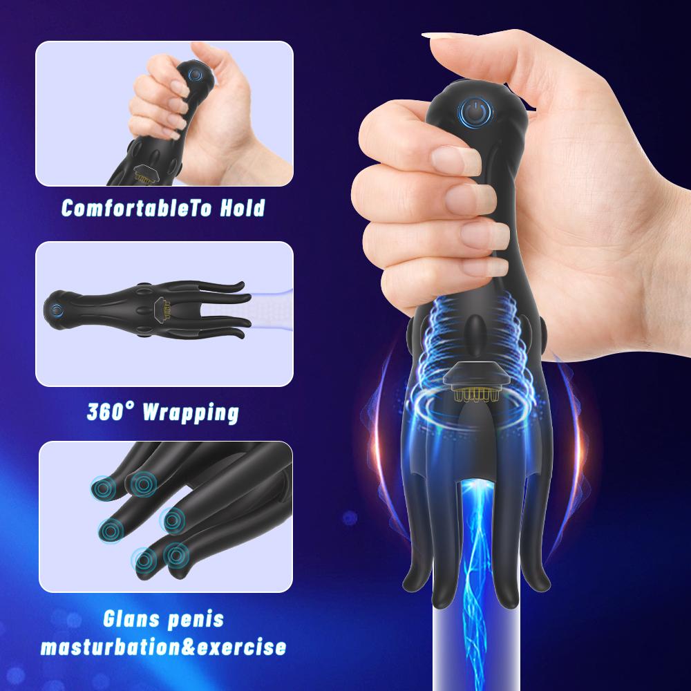 New Stimulus Massager Penis Delay Trainer Men's vibrator Men's Masturbator Equipment Men's Sex Toys Adult Men