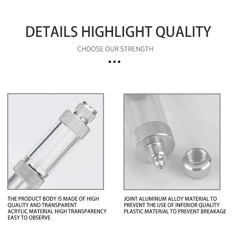ZRDR Aquarium Check Valve-Regulator Diffuser Reactor Single-Head or Dual-Head Aquarium CO2 Bubble Counter Air Pump Accessories