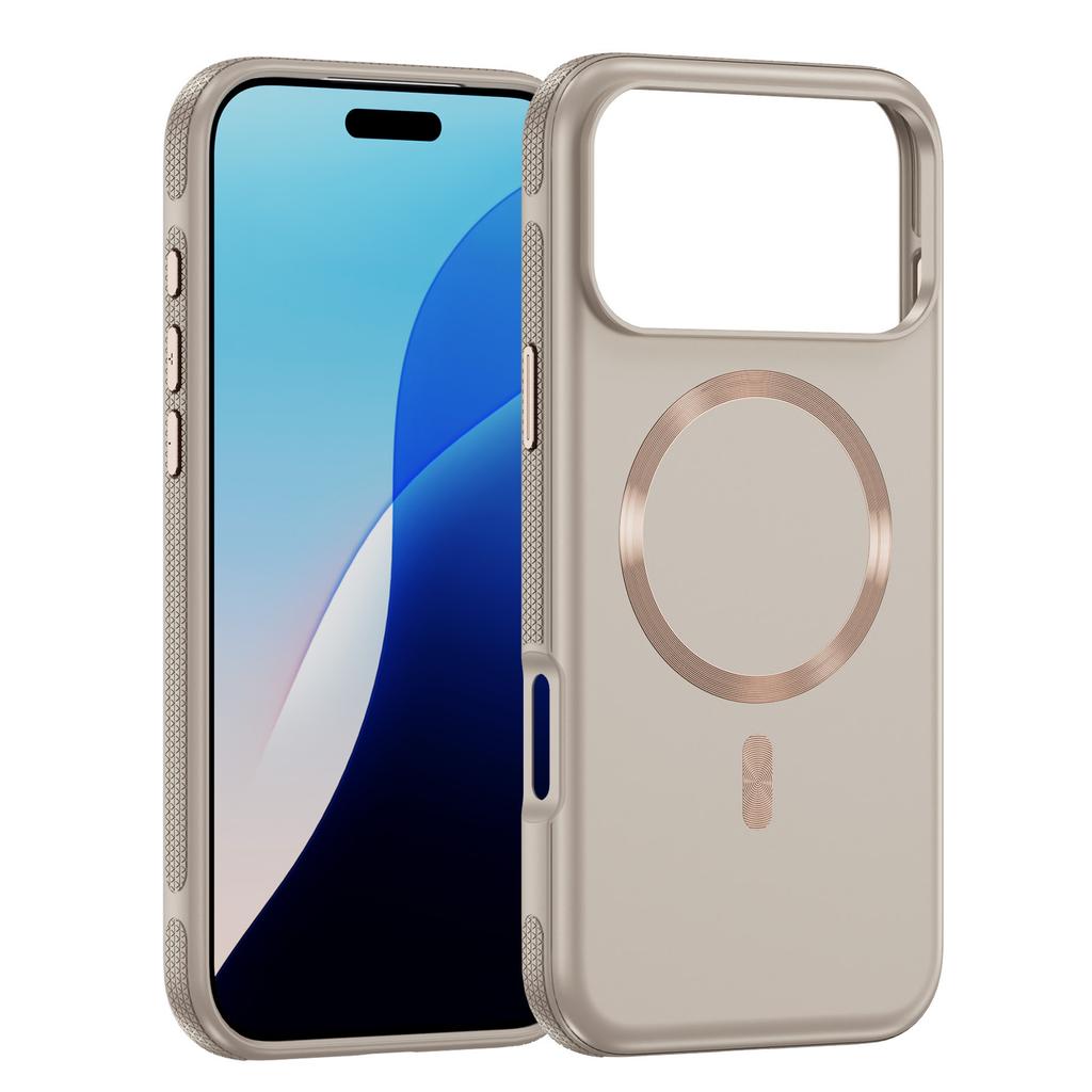 Magnetic Phone Case for IPhone Retro Phone Case Ins Style High-end Feel for Apple 17promax Protective Case
