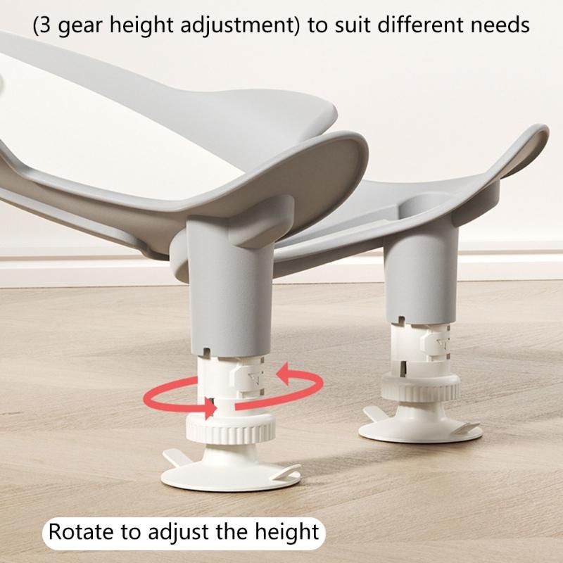 Baby Badewanne Hilfe Tragbare Säuglingsbadstütze Einfache Reinigung Baby Po Waschgestell für Aufsatzbecken Badewanne Tägliche Nutzung