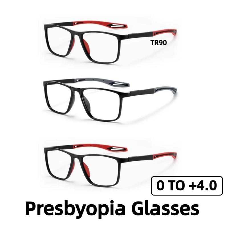 Sport Reading Glasses Ultralight Anti-Blue Light Ultra Clear Presbyopia Glasses For Women Men Reading Glasses 0 To +4.0