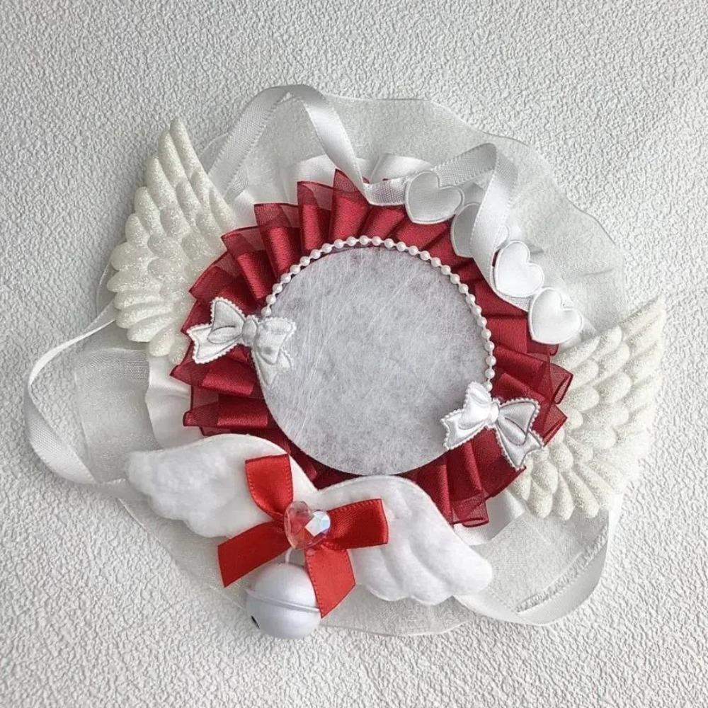 Lace Pins Display Base Heart Ornate Ribbon Badge Flower  Ita Bag Accessories