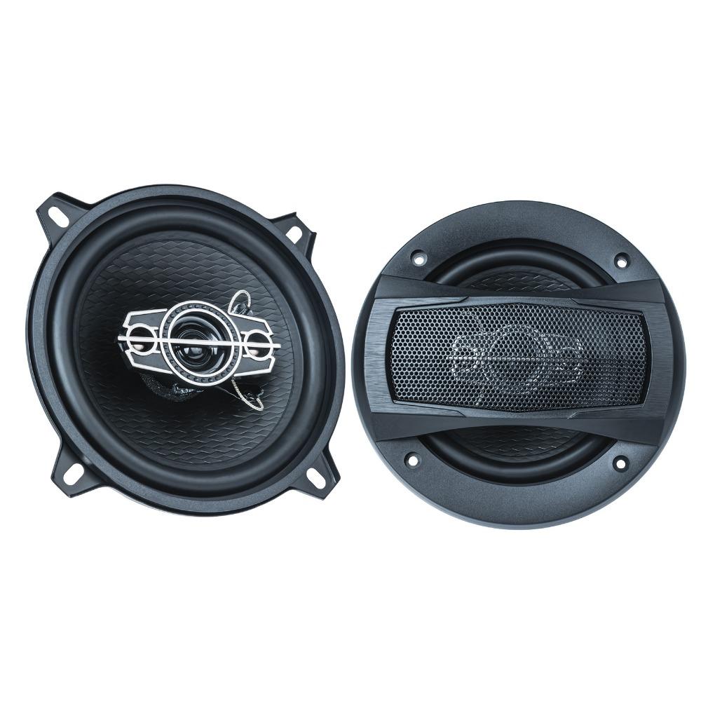 2x95W 5 Inch Total 4-Way HiFi Coaxial Speaker With Dust Cover And Audio Cable Car Door Auto Audio Music Stereo Full Range