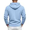 Men S Casual Long Sleeve Hooded Sweatshirt With Drawstring