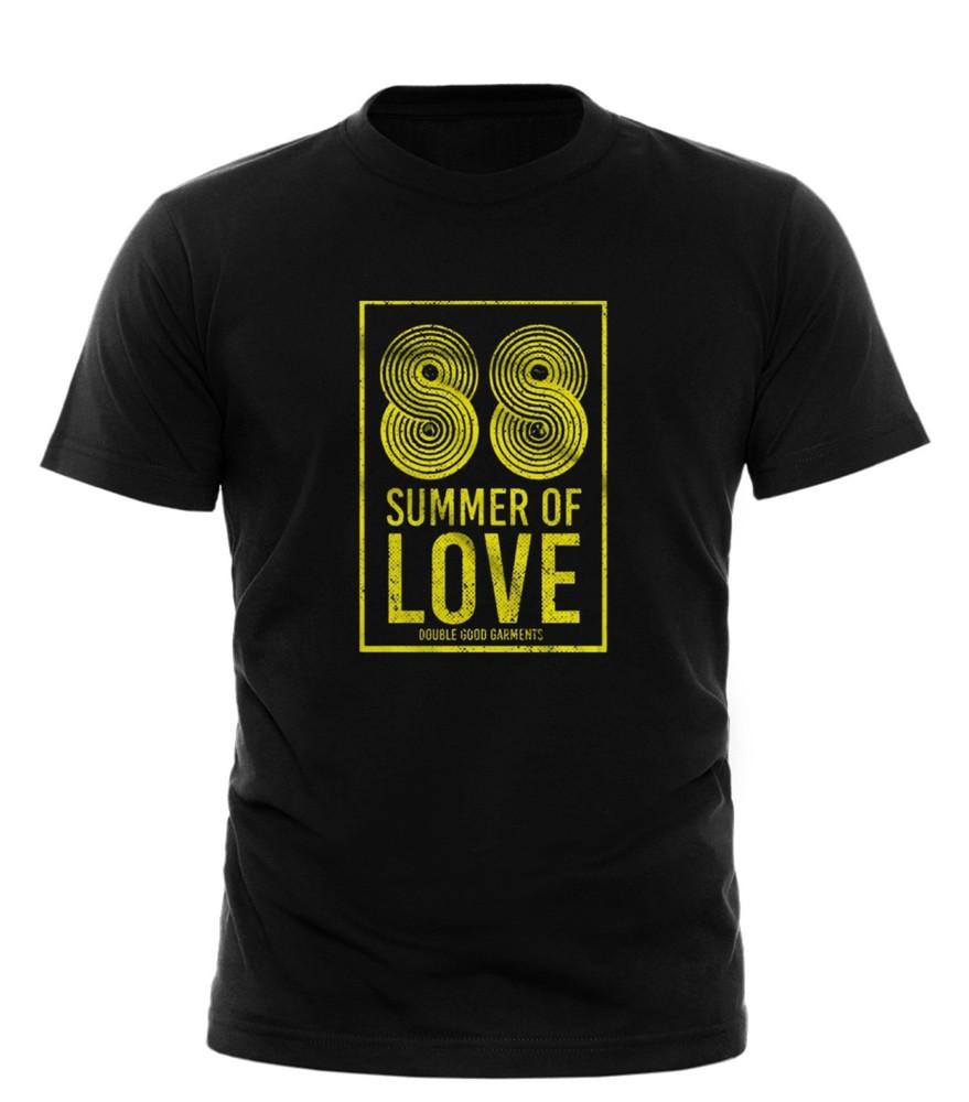 Summer of Love 88 T Shirt  Acid House Rave Techno Old Skool Unisex T-Shirt XXXXL