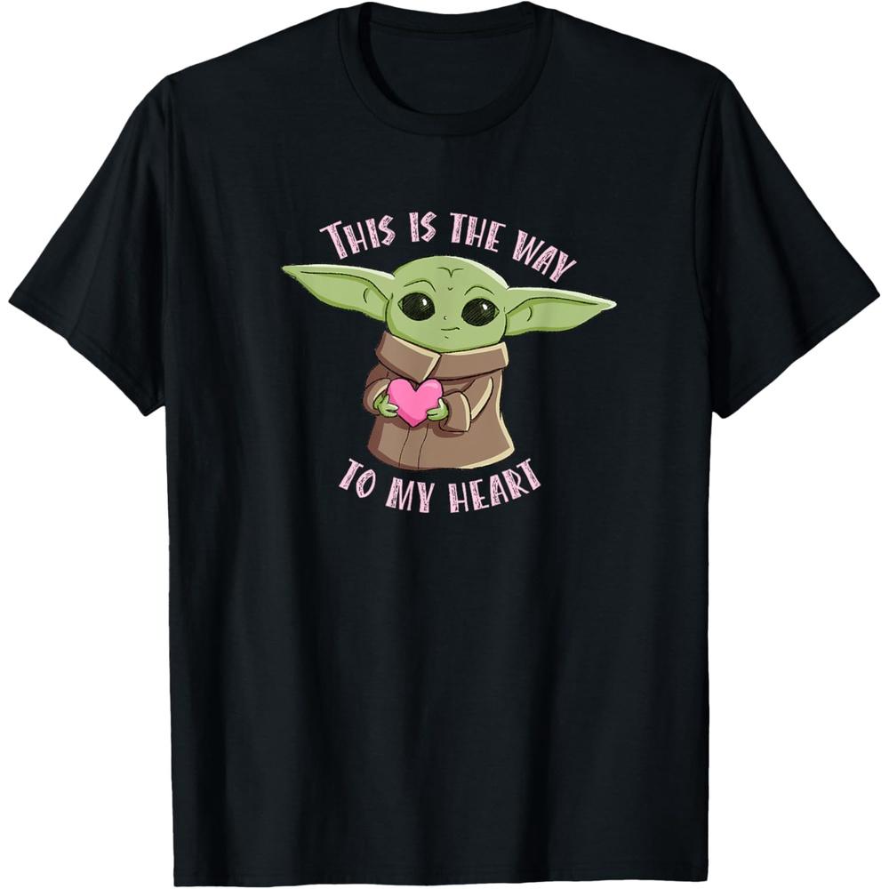 The Mandalorian the Boys Girls This is the Way to My Heart T-Shirt M чёрный