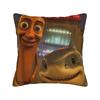 Tung Tung Tung Sahur chasing Tralalero Tralala Pillow Case  Graphic Pillow Cover For Living Room Sofa Funny Pillowcases