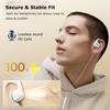 3.5mm Wired Sports Headphones Open Ear Hifi Stereo Gaming Headset Type-C Air Conduction Music Earphones with Noise Reduction MIC