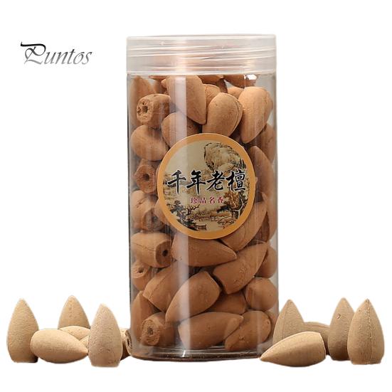 Home Supplies Incense Cones 80Pcs/Bucket Long-lasting Convenient Multiple Fragrances Wide Application Multifunctional Stress Relief Relaxation