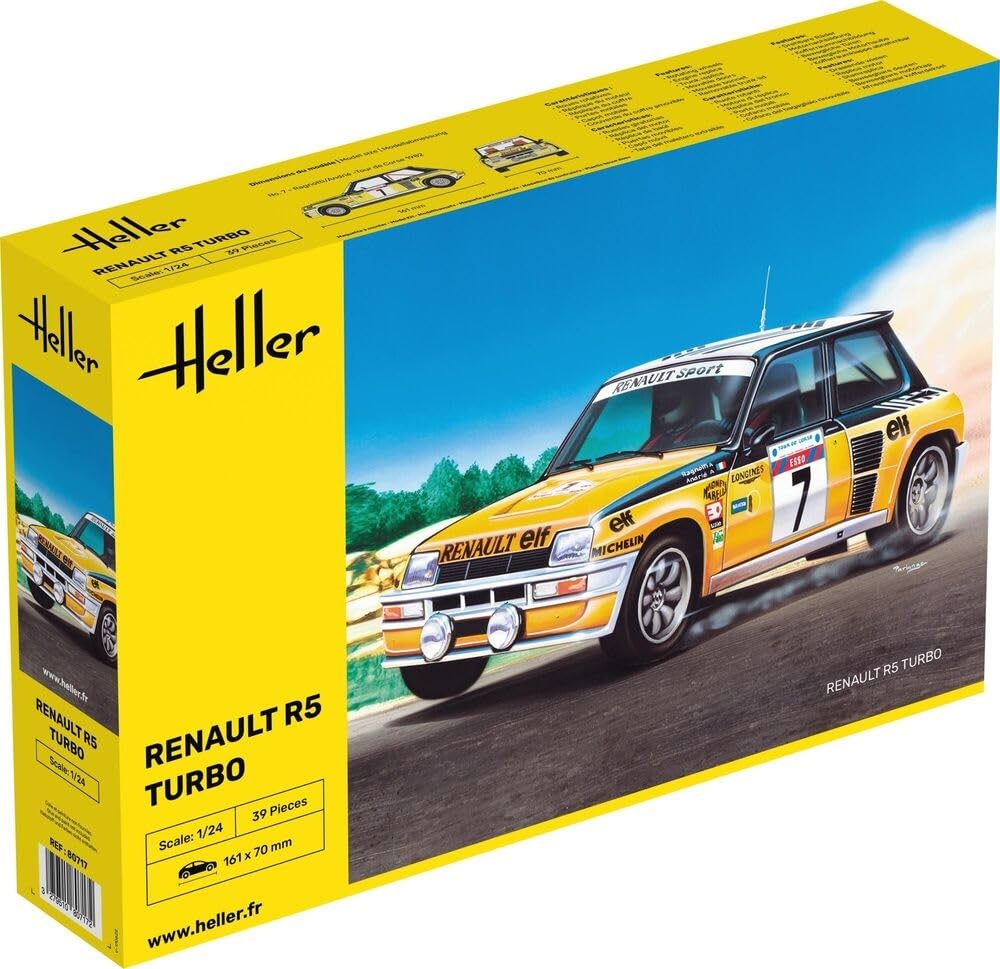 

Platz Herre Renault R5 Turbo Rally 1982 Tour de Corse Пластиковая модель HE80717 1/24 (Машина)