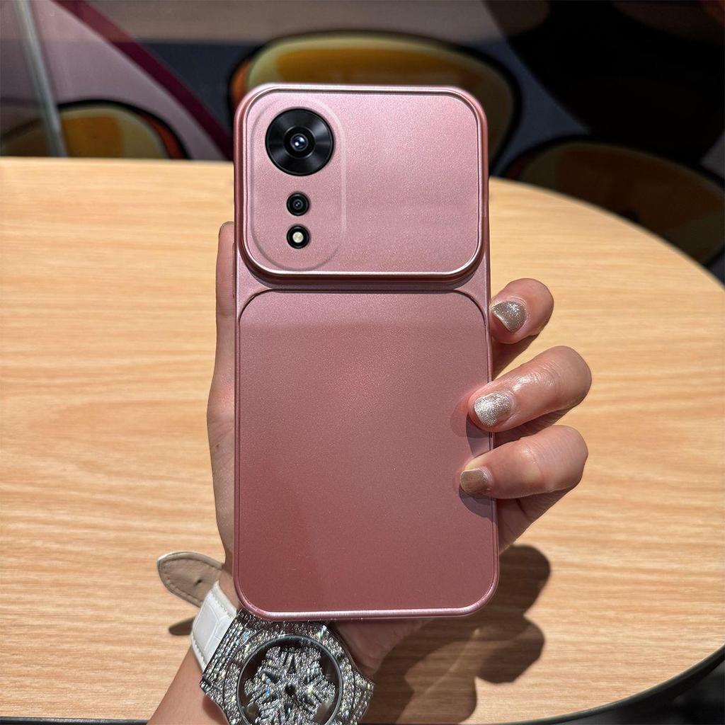 Ultra-Thin Matte Metallic Back Cover for OPPO A17k,A17 Heavy Duty Camera Protection Case