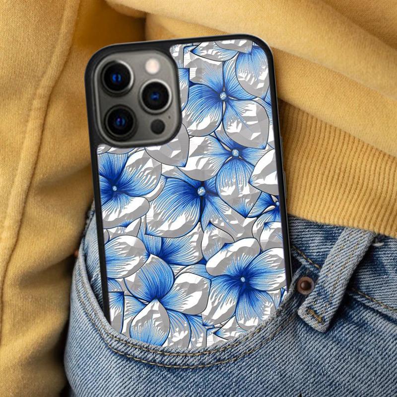 Flower Relief Soft Phone Case for iPhone 17 Air 16e Pro max 15 Pro 13 14 Plus 11 12 MagSafe Magnetic Coque