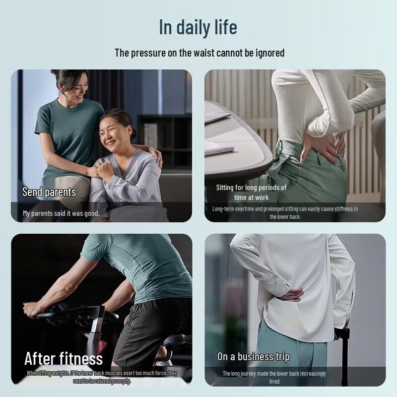 Philips PPM7201B Waist Massager with Heat, Cold & Vibration CN plug (adapter included)