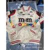 Herren Oversized Streetwear Motorradjacke Mit Stickerei Patchwork Lässige Radsport Oberbekleidung