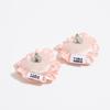 BIMBA Y LOLA Crystal Pink Cushion Earrings B245AIW007PKF