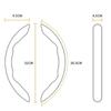Non-slip Steering Wheel Cover Car Universal Interior Accessories Fashion Protective Cover