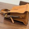 Johnature Handbag Genuine Leather Casual Versatile Tote Bag Soft Cowhide Women's Shoulder Crossbody Bag