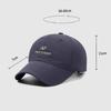 Spring Summer Thin Breathable Baseball Cap Outdoor Men's Quick-Drying Sunscreen Cap