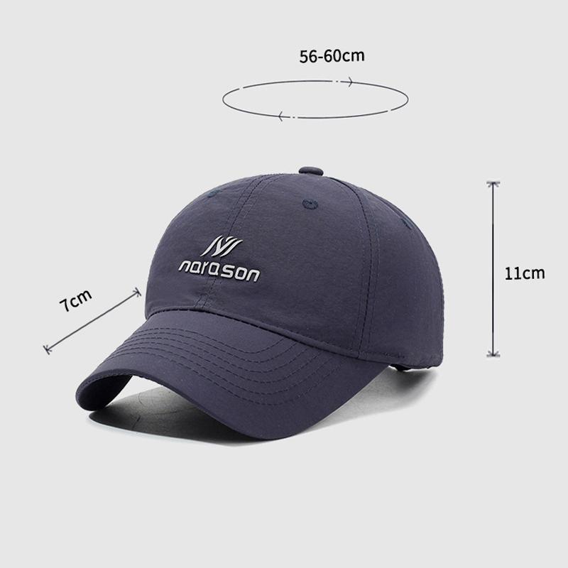 Spring Summer Thin Breathable Baseball Cap Outdoor Men's Quick-Drying Sunscreen Cap