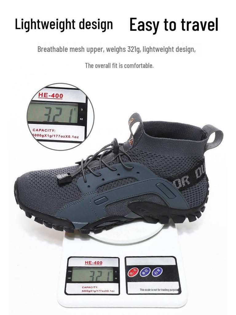 Plus Size Outdoor Shoes: Men's & Women's Hiking, Water Sports, River Tracing, Non-Slip, Quick-Drying Fishing & Swimming Shoes