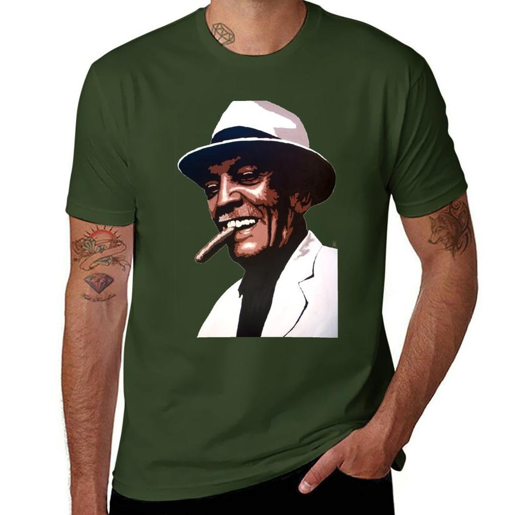 Compay Segundo TShirt Kawaii Clothes Graphics Short Sleeve Tee Sweat T Shirts for Men Graphic