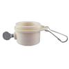 Durable With Grommets Flag Pole Ring No Rust Anti-wrap Flagpole Rotating Ring White Flag Pole Mounting Rings Office