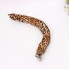 Animal Print Cats Ears Headband Matching Tail Set Breathable Roleplay Gear Costume Accessory For Cosplay Enthusiasts