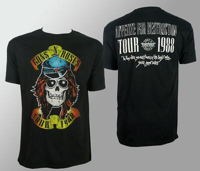Authentisches Guns N Roses Appetite Tour 1988 T-Shirt