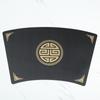 Wind table mat Placemat Leather Western food mat Water and oil insulation mat Household bowl coaster Dining table mat