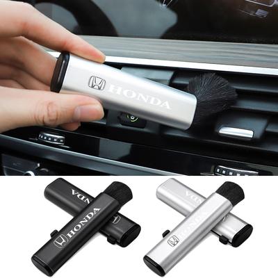 Car Retractable Air Outlet Cleaning Brush Dust Small Soft Brush For Accord Civic FIT CRV Jazz HRV Vezel CRZ City CRX Pilot