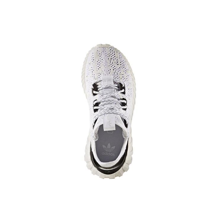 (GS) Adidas Tubular Doom Sock Primeknit 'White Black' Kids' BZ0329