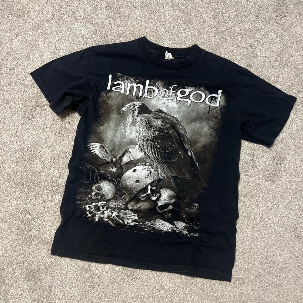 Lamb of God Groove Metal Band T Shirt Full Size S-5XL Unisex T-Shirt M