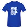 World S Okayest Roulette Player  White Simple Tshirt Retro Street Sun Protection Cotton Tee
